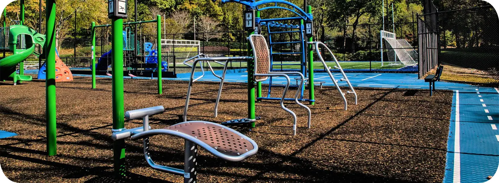 Stay Fit at These Parks and Playgrounds with Exercise Equipment